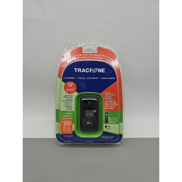 LG 420G  ( TracFone ) Cellular Flip Phone  Camera Bluetooth Sealed New In Box - Picture 1 of 6